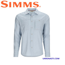 Рубашка Simms Challenger Shirt Steel Blue размер XL